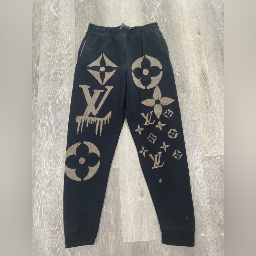 Hand Printed Joggers